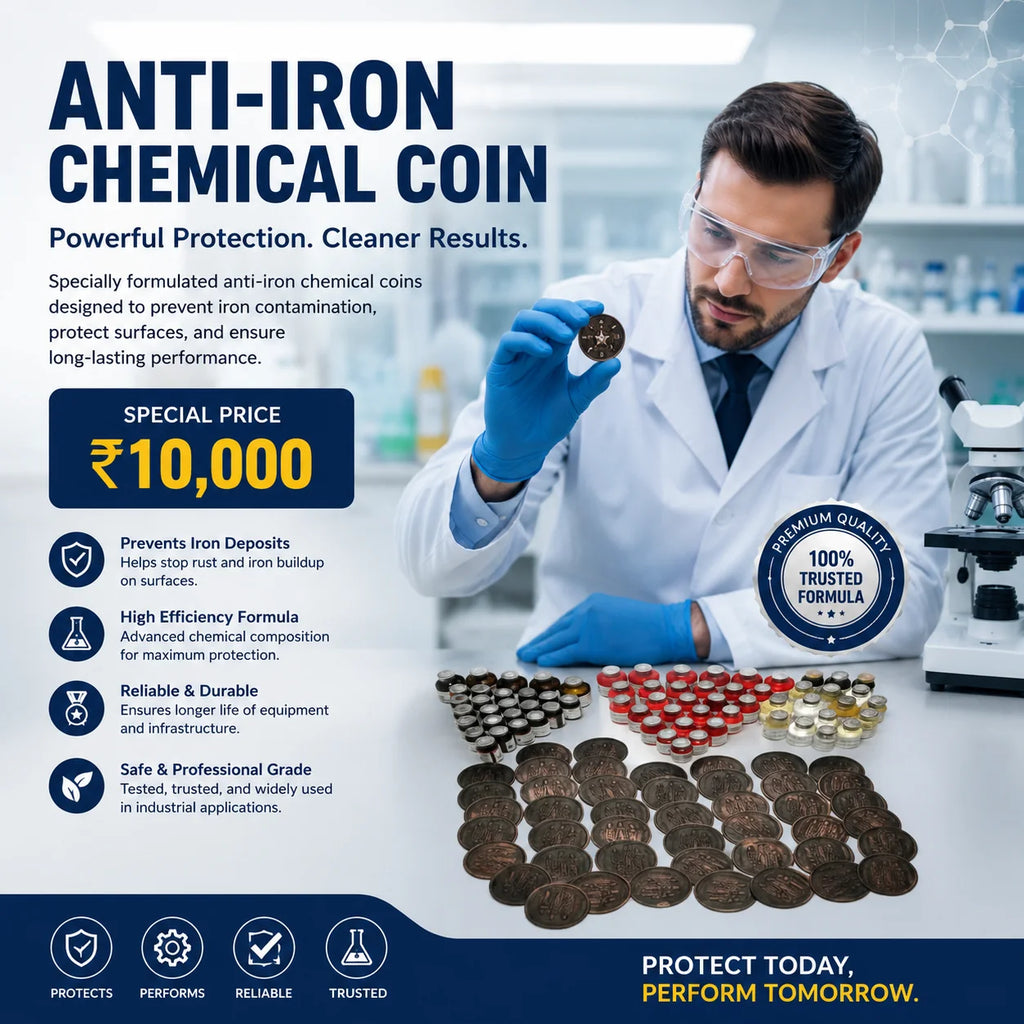 Anti-iron chemical Coin just 10,000₹
